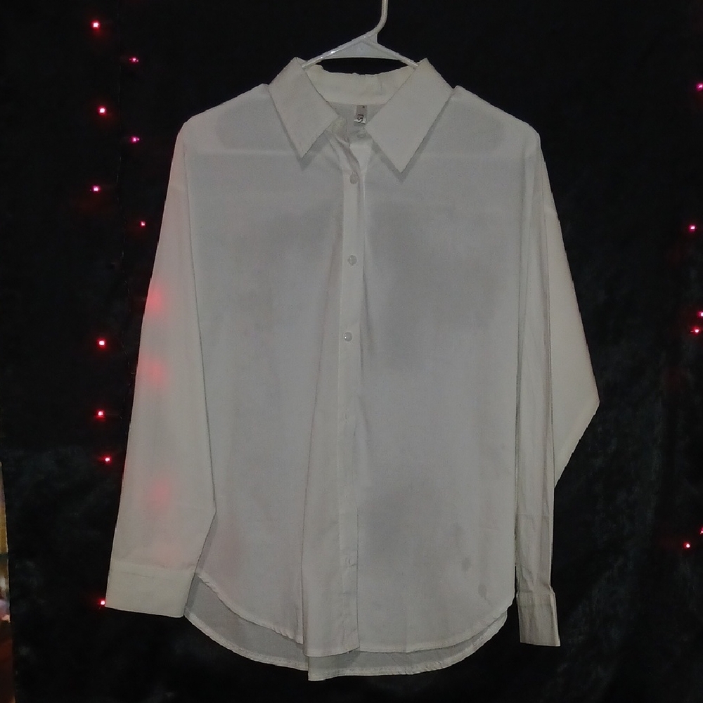 Omsj Classic White Men's Shirt